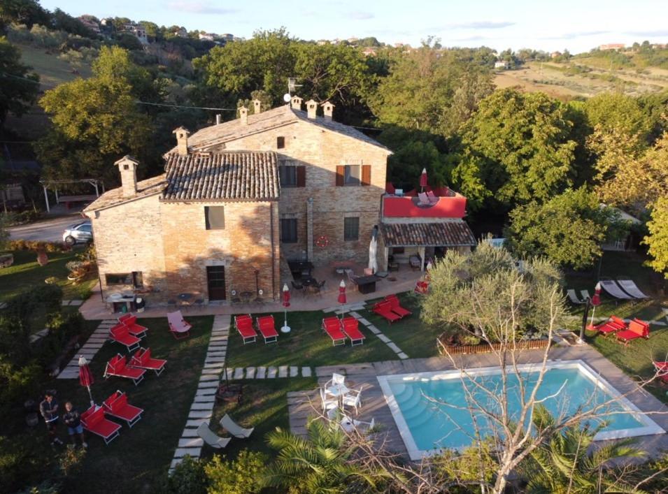 Agriturismo Corte Decia Saludecio Εξωτερικό φωτογραφία