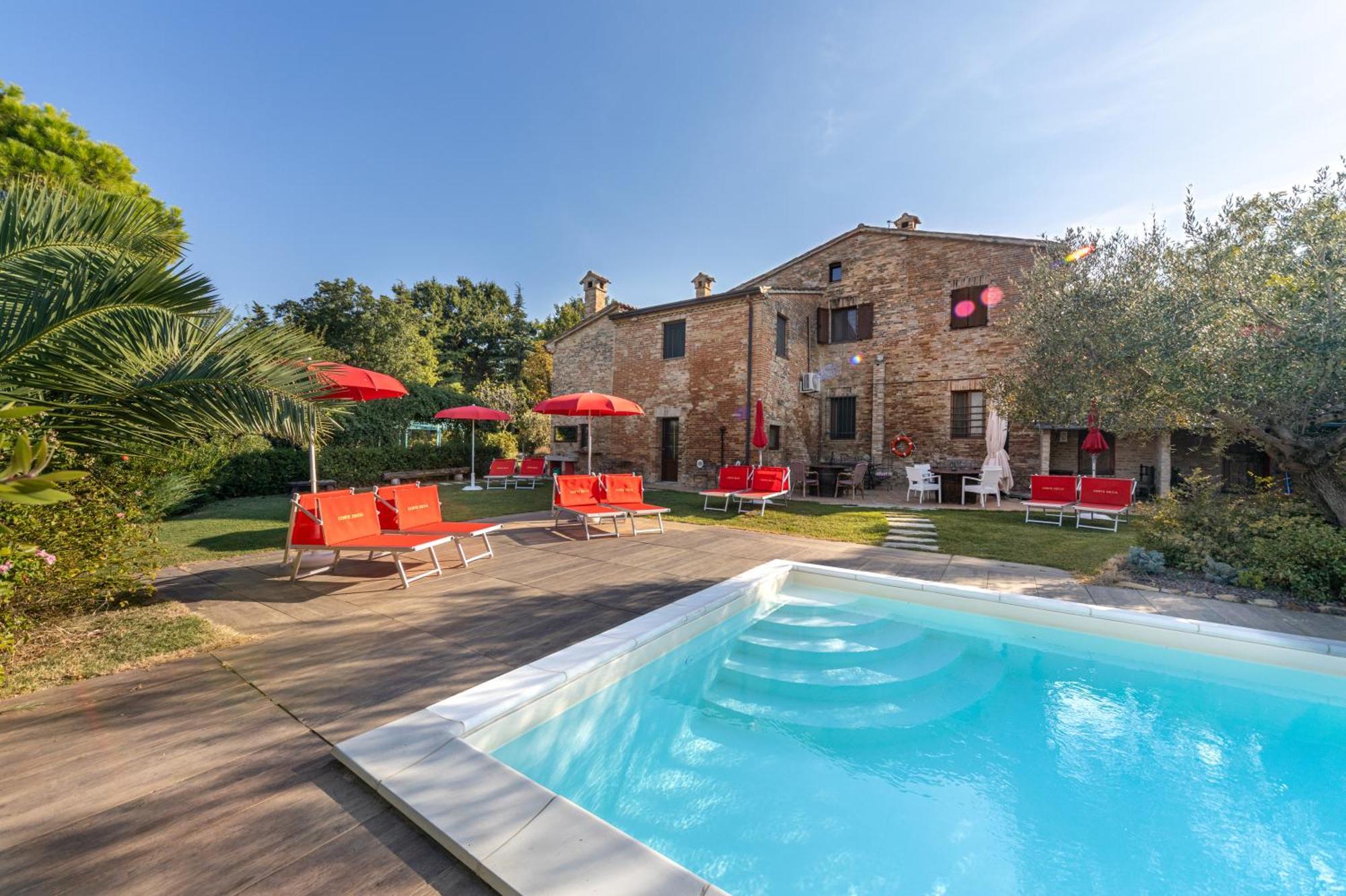 Agriturismo Corte Decia Saludecio Εξωτερικό φωτογραφία